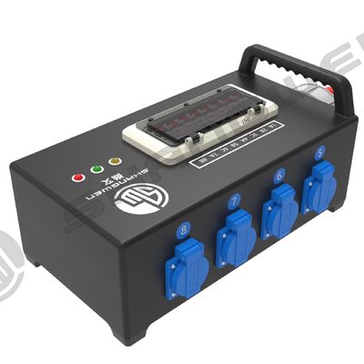 IP67 32A CEECustomized 400V 5Pin PCE CEE 240V 3P Out  MCB Distribution Box Customized 8 Pin Euro Plug ABS Electric Box