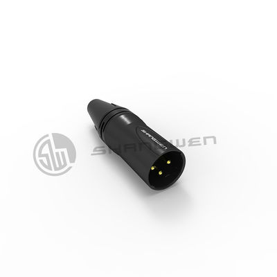 안정적인 XLR 커넥터 부식 저항성 3 핀 케이블 커넥터 전기