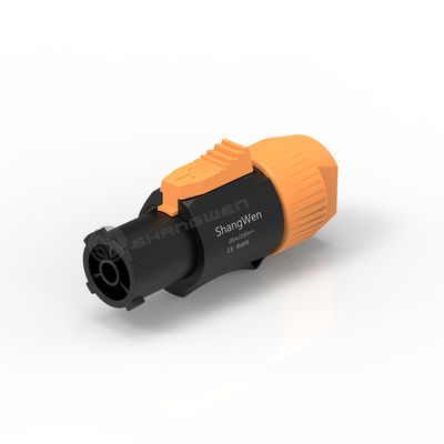 방수 퓨어콘 여성 플러그 커넥터 IP65 3 선도자 20A 250V