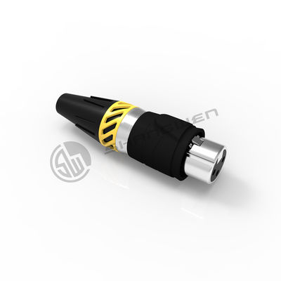 16A 와이어 XLR 커넥터 3 핀 방수 Ip65 여성 플러그 야외