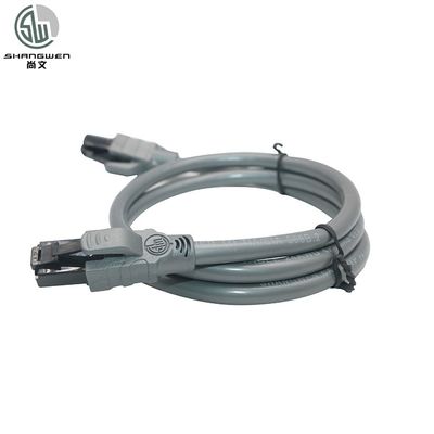ODM 멀티 코어 구리 케이블 네트워크 데이터 이더넷 LAN Cat6A UTP 4 페어 24 Awg 케이블