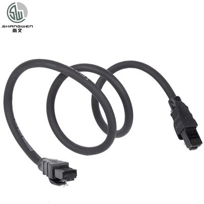 OEM 맨 구리 이더넷 케이블, 24AWG 4P Cat5e 패치 케이블 네트워크