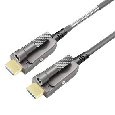 독일의 실리콘 라인 칩 HDMI2.0 HD 케이블 4K 60Hz 장갑 광섬유 길이 1m/2m/3m/5m