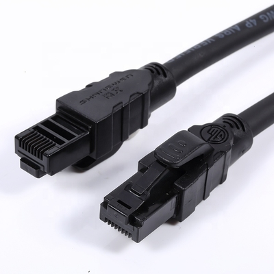 Cat5E 원형 UTP 24AWG UTP 부드러운 4pair CE UL 다중 구리 트위스트 100% 산소 무료 구리 패치 코드 이더넷 케이블 Cat5E 케이블
