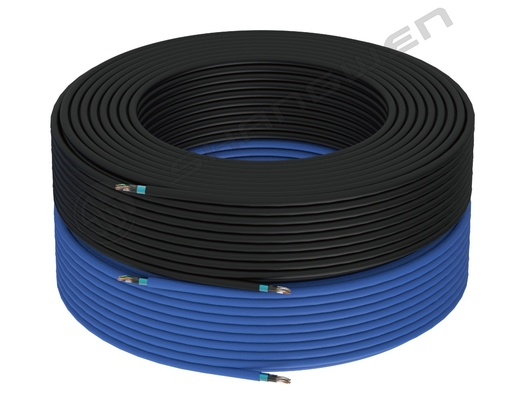 블루 블랙 24awg FTP SFTP 보호 CAT6A 이더넷 네트워크 케이블 8 선도 패치 코드