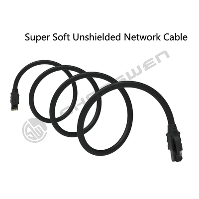 28awg 단체 FTP 패치 케이블 Rj45 Cat5e 4P 이더넷 통신 케이블