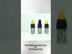 IP65 방수 Rj45 남성 및 여성 커넥터 금속 버튼 업그레이드 모델