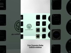 실외 패널 마운트 커넥터 여성 남성 IP65 방수 데이터 케이블 커넥터