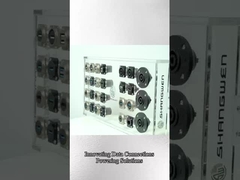 IP65 방수 패널 마운트 커넥터 데이터 케이블용 4 핀 오디오 비디오 커넥터