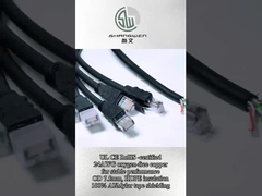 RoHS 이더넷 패치 케이블 24AWG 26AWG 28AWG CAT5 Cat5e UTP 이더넷 케이블 4 쌍