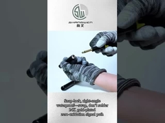 오디오 6.35mm 잭 플러그 남성 커넥터 전기 250V 전원