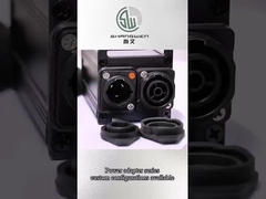 IP67 여성 커넥터 D형 산업용 액세서리 패키지