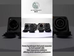 IP65 전기 방수 전원 연결 장치 여성 차체 연결 장치