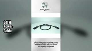SJTW 전원 케이블 16AWG 300V 실외 코드